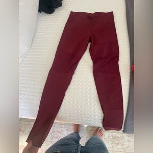 VARLEY sycamore legging - XS - great condition - burgundy
